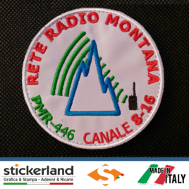 Toppe Patch Rete Radio Montana