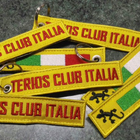Portachiavi Ricamati personalizzati - Terios Club Italia