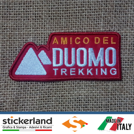 Toppa Patch personalizzata Amico del Duomo Trekking