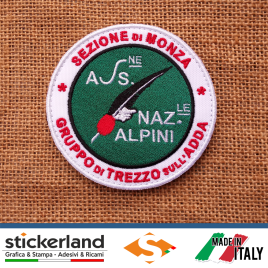 Toppa Patch ricamata personalizzata del Gran Giro del Garda