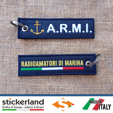 portachiavi-ricamato-personalizzato-associazione-radioamatori-marinai-italiani