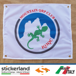 Bandiera ufficiale del Mountain QRP Club