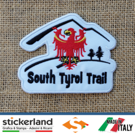 Toppa Patch ricamata personalizzata del South Tyrol Trail