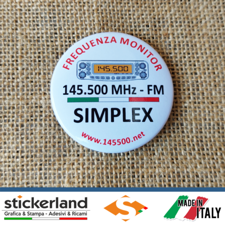 Spilla personalizzata della Frequenza Monitor 145500 MHz