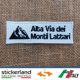 Toppa Patch ufficiale Alta Via dei Monti Lattari