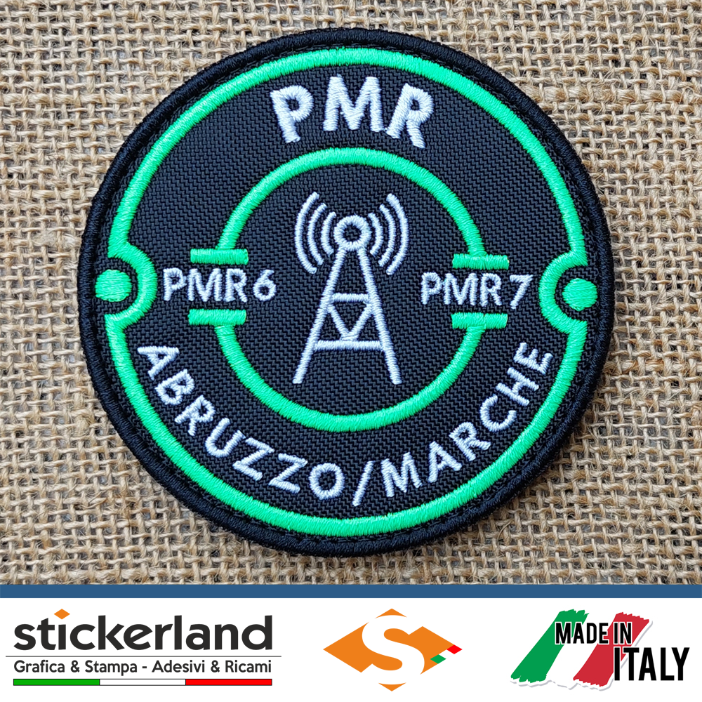 Toppa Patch ricamata Abruzzo - Marche PMR446