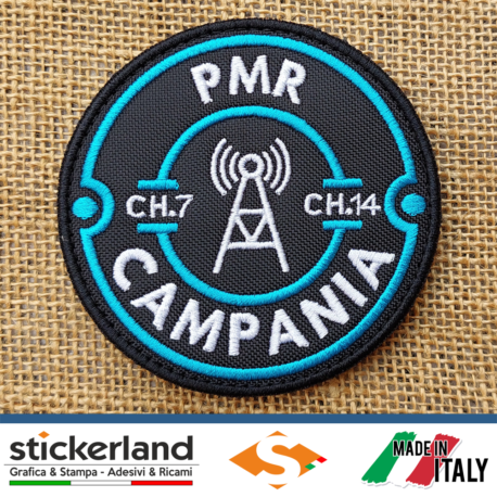 Toppa Patch ricamata personalizzata della Regione Campania PMR446