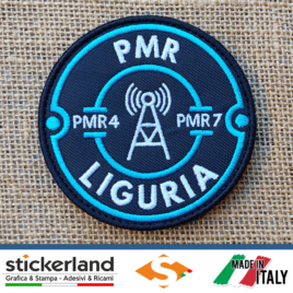 Toppa Patch ricamata personalizzata della regione Liguria PMR446