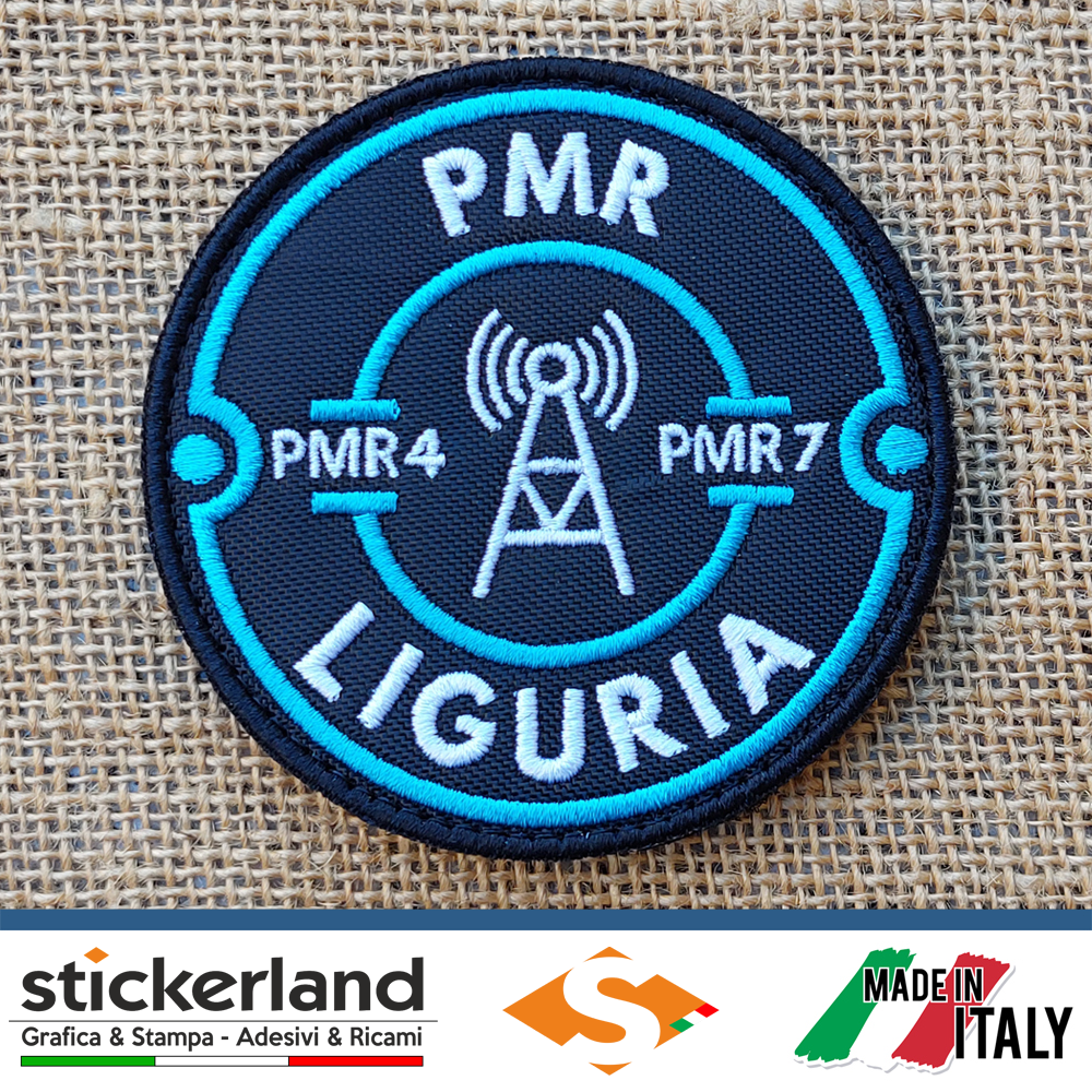 Toppa Patch ricamata della regione Liguria PMR446