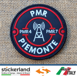 Toppa Patch ricamata personalizzata della regione Piemonte PMR446