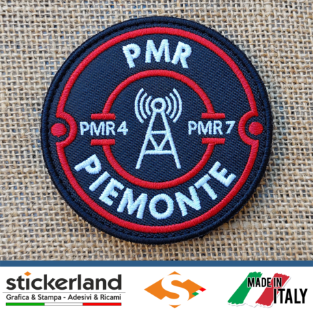 Toppa Patch ricamata personalizzata Regione Piemonte PMR446