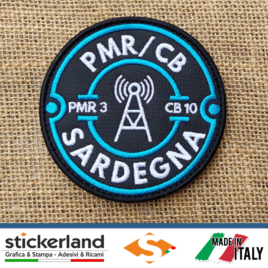 Toppa Patch ricamata personalizzata della regione Sardegna PMR446