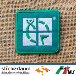 Toppa Patch ricamata ufficiale GEOCACHING - ver. 7