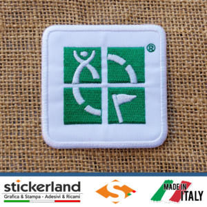 Toppa Patch ricamata ufficiale GEOCACHING - ver. 6