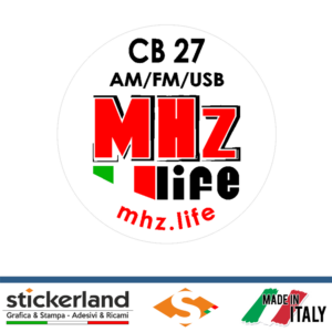 Adesivi personalizzati per MHZ LIFE