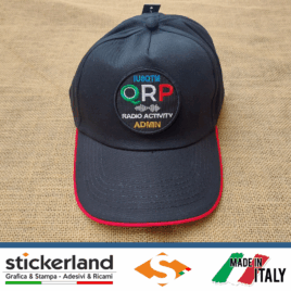 Cappellino personalizzato per il QRP Radio Activity
