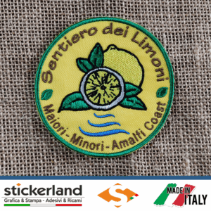 Toppa Patch ricamata personalizzata del Sentiero dei Limoni 2